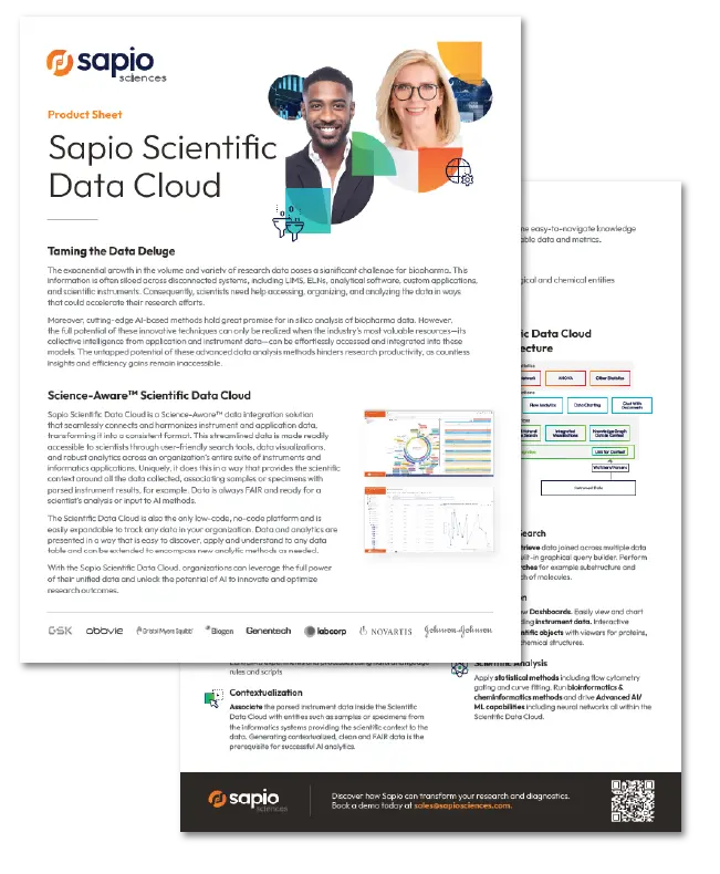 Sapio Scientific Data Cloud