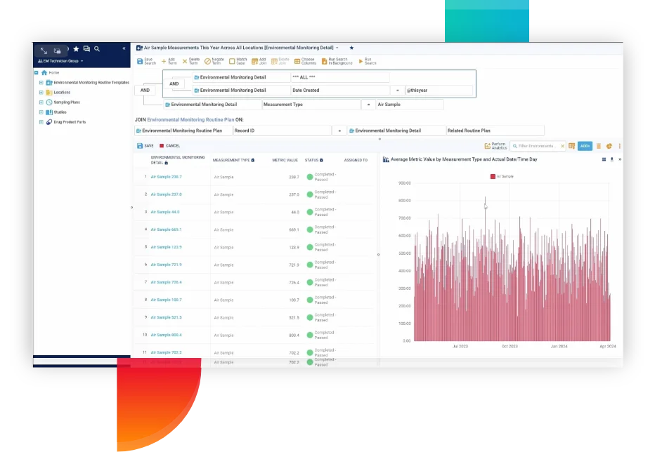 sample prioritization screen