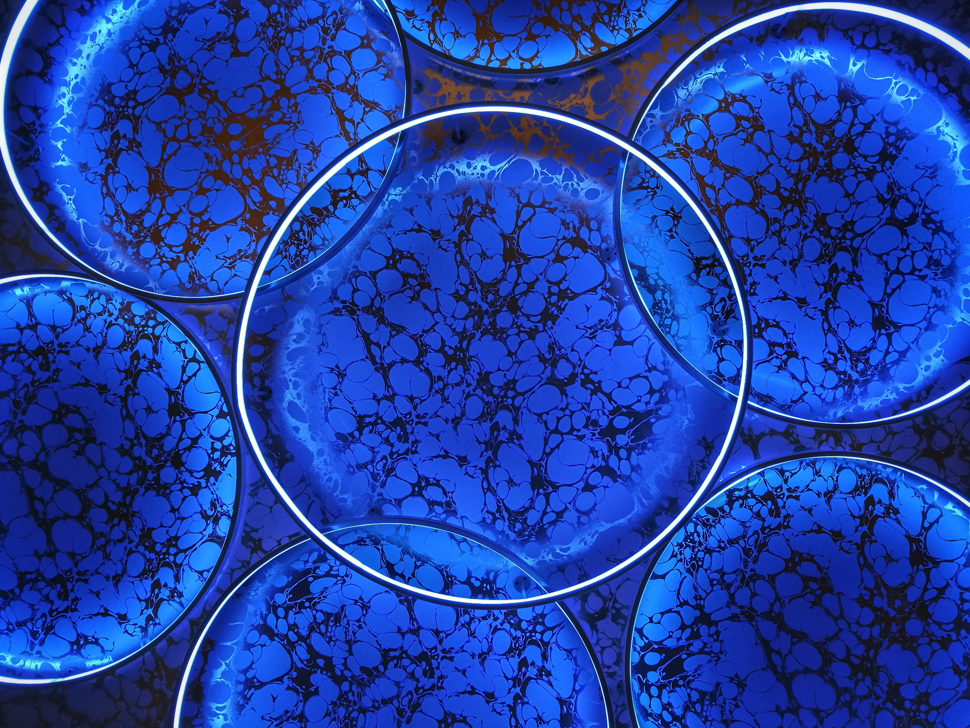 close up of abstract patterns