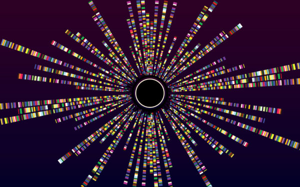 background of abstract genetic map storage ,gathering and organizing data ,examining genetic data,genome map research